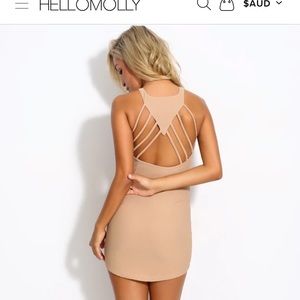 Hello Molly SING A MELODY DRESS MOCHA